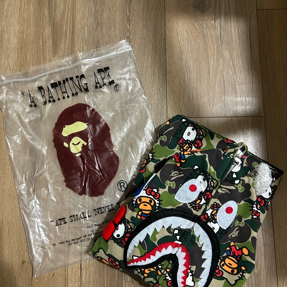 Hello Kitty X Bape Hoodie